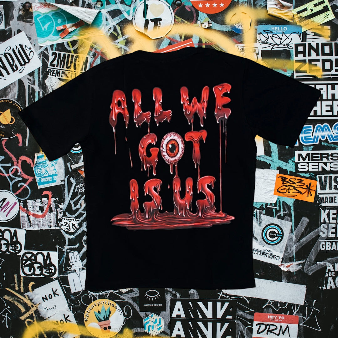 Blessed Curse "All We Got Is Us" T-Shirt